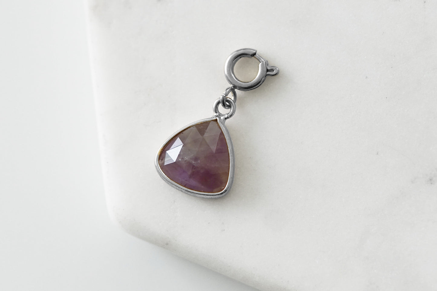 Maker Collection - Silver Mulberry Reuleaux Charm