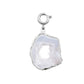 Maker Collection - Petite Silver White Agate Stone Charm