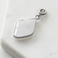 Maker Collection - Silver Quartz Diamond Charm