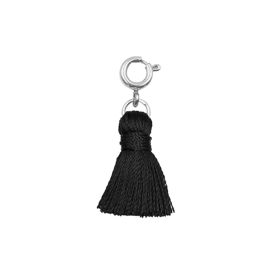 Maker Collection - Silver Raven Tassel Charm