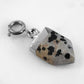Maker Collection - Silver Speckle Buffy Charm