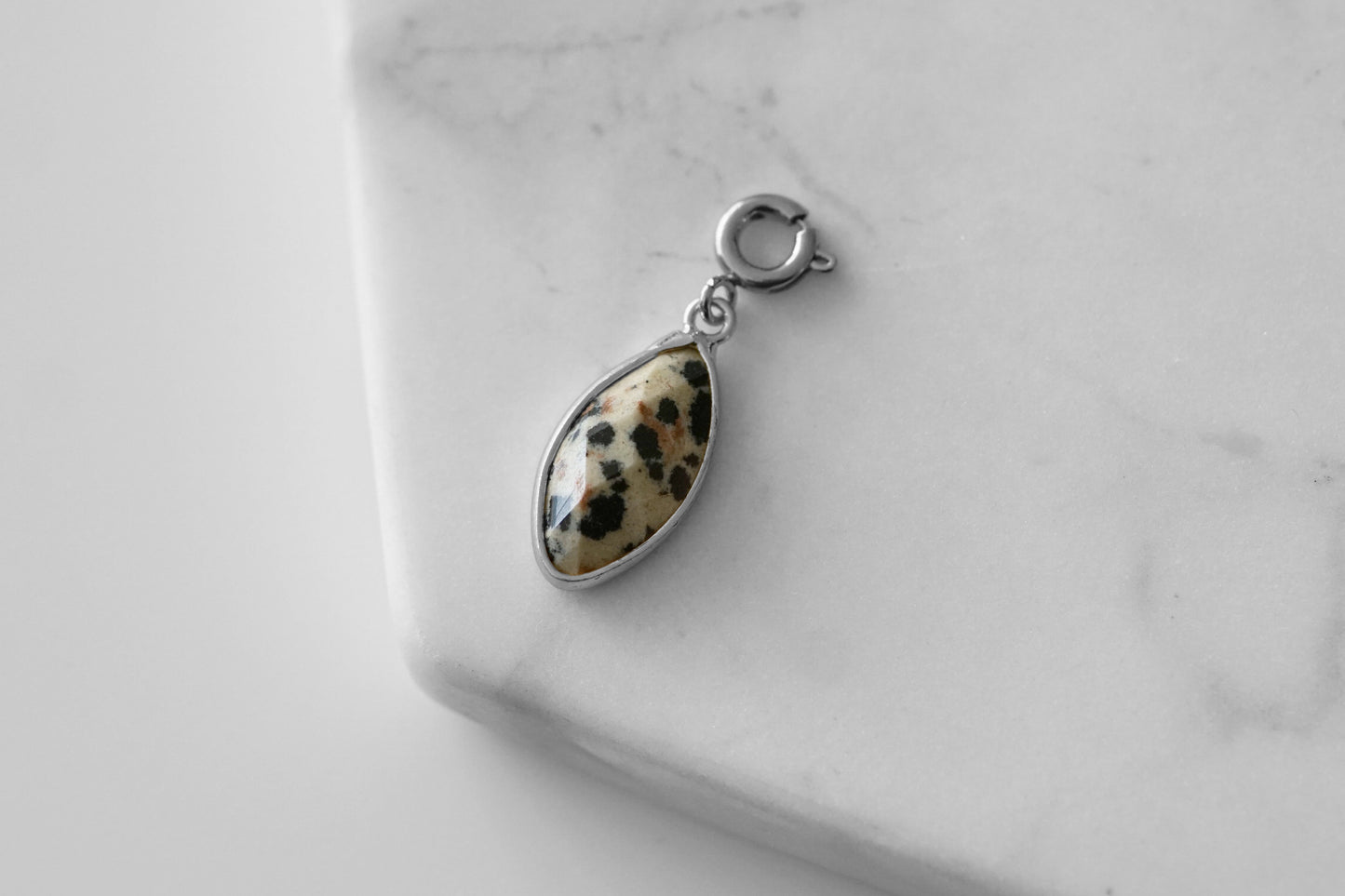 Maker Collection - Silver Speckle Middleton Charm