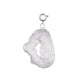 Maker Collection - Silver White Agate Stone Charm