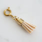 Maker Collection - Tawny Suede Tassel Charm
