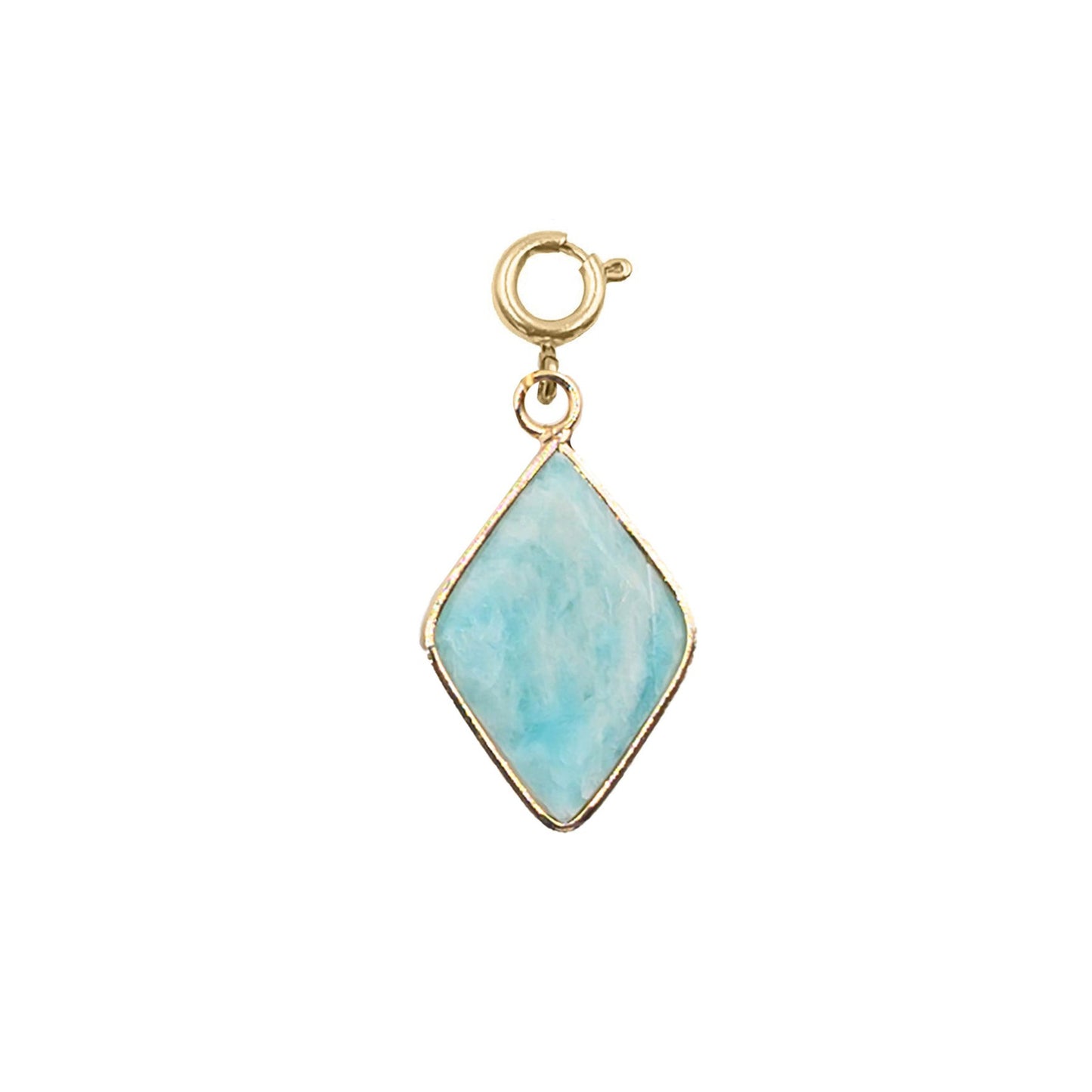 Maker Collection - Teal Diamond Charm