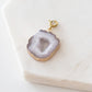 Maker Collection - White Agate Stone Charm