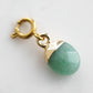 Maker Collection - Jade Dipped Oval Charm