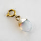 Maker Collection - Moonstone Dipped Oval Charm