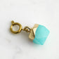 Maker Collection - Azure Icosahedron Charm