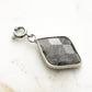 Maker Collection - Silver Haze Diamond Charm