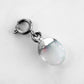 Maker Collection - Silver Moonstone Dipped Oval Charm
