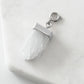 Maker Collection - Silver Raw Quartz Charm