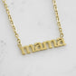 Mama Collection - Gold Necklace