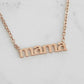 Mama Collection - Rose Gold Necklace