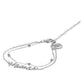 Mama Collection - Silver Script Layered Bracelet