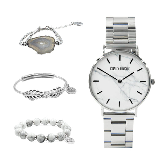 Marble Crush Bracelet Stack