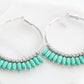 Mariana Collection - Silver Mint Earrings