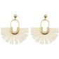 Marley Collection - Rattan Earrings