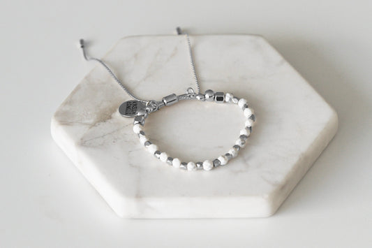 Merci Collection - Silver Pepper Bracelet