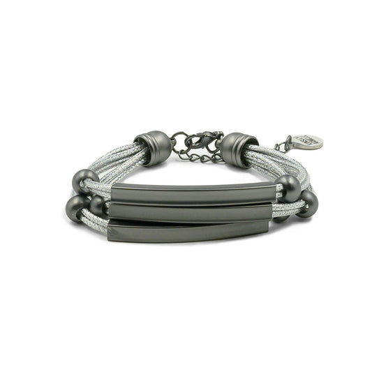 Metallic Collection - Black Slate Bracelet