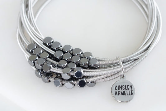 Metallic Collection - Gunmetal Ory Bracelet