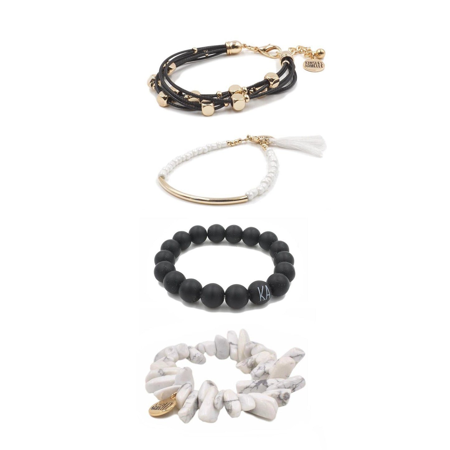 Monochromatic Bracelet Stack