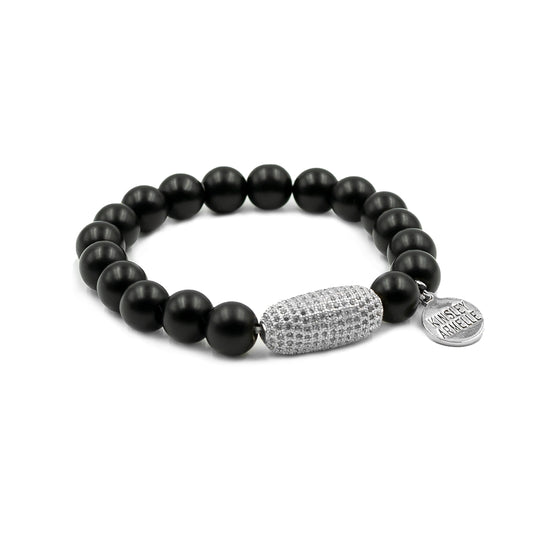 Morsel Collection - Silver Coal Bracelet