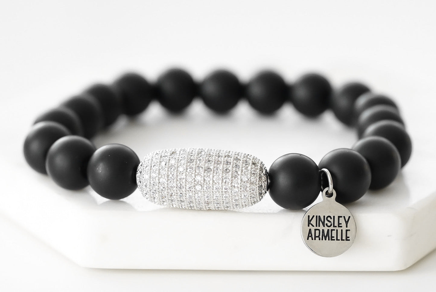 Morsel Collection - Silver Coal Bracelet