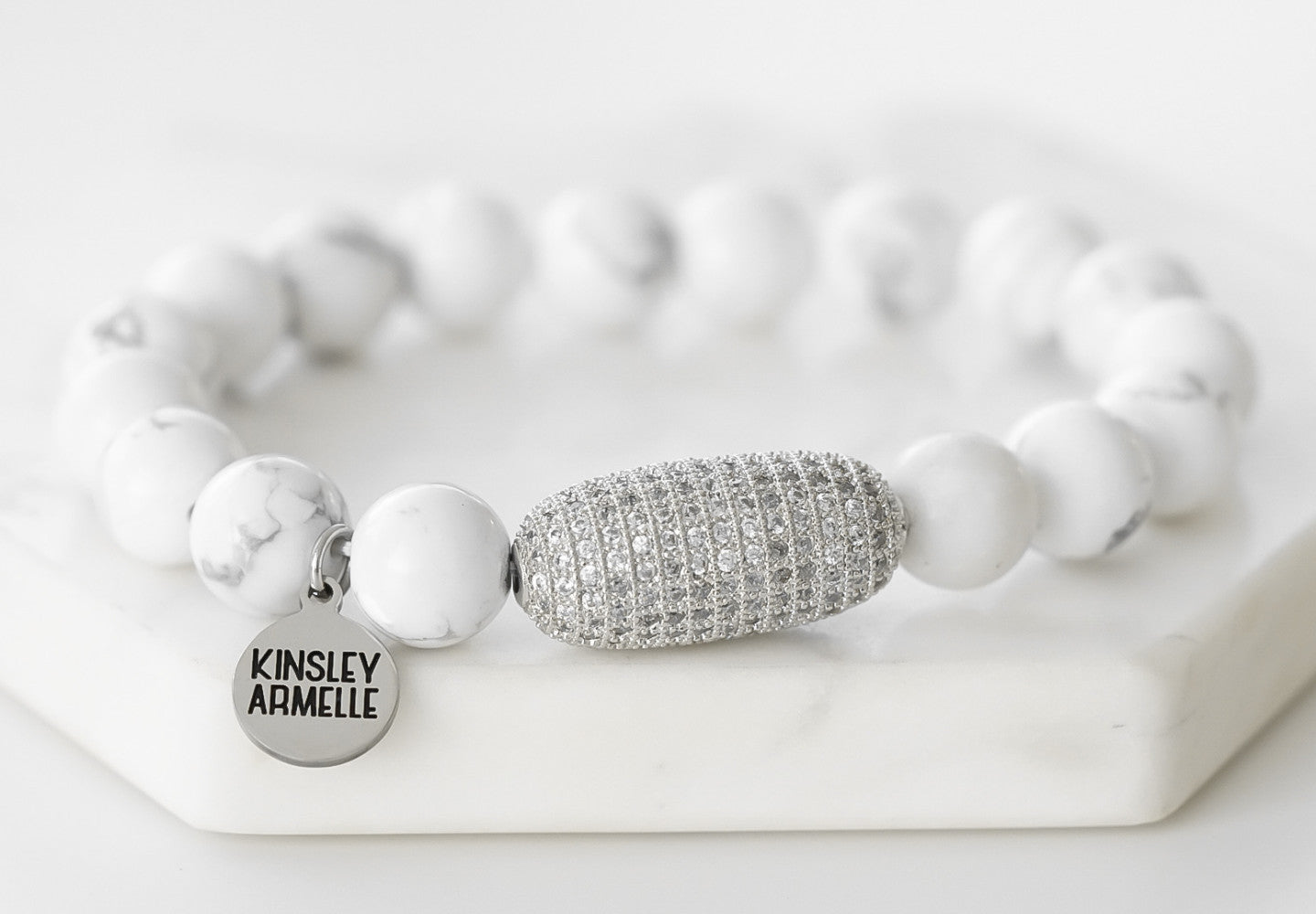Morsel Collection - Silver Pepper Bracelet