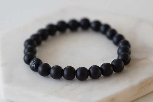 Muze Collection - Coal Bracelet 8mm