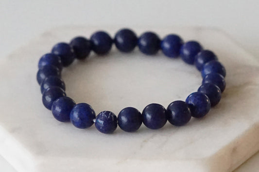 Muze Collection - Indigo Bracelet 8mm