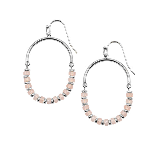 Naomi Collection - Silver Ballet Earrings