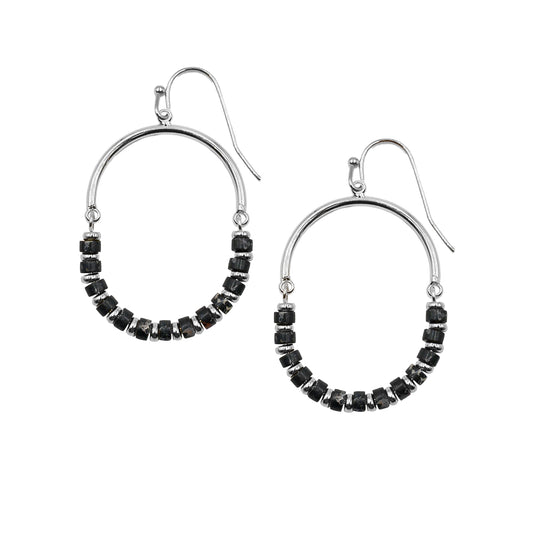 Naomi Collection - Silver Moxie Earrings