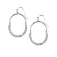 Naomi Collection - Silver Solar Earrings