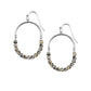 Naomi Collection - Silver Speckle Earrings