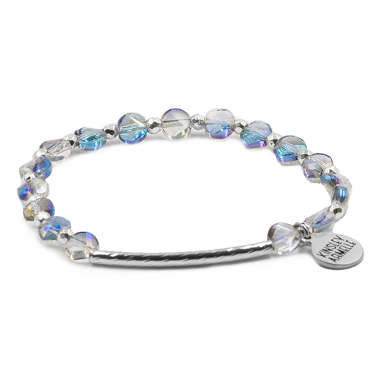 Nicollette Collection - Silver Cashmere Bracelet