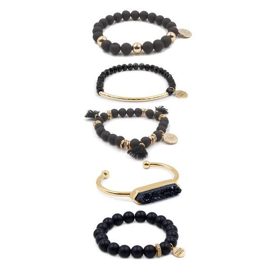 Nightscape Bracelet Stack