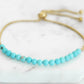 Nixie Collection - Aqua Marine Bracelet 4mm
