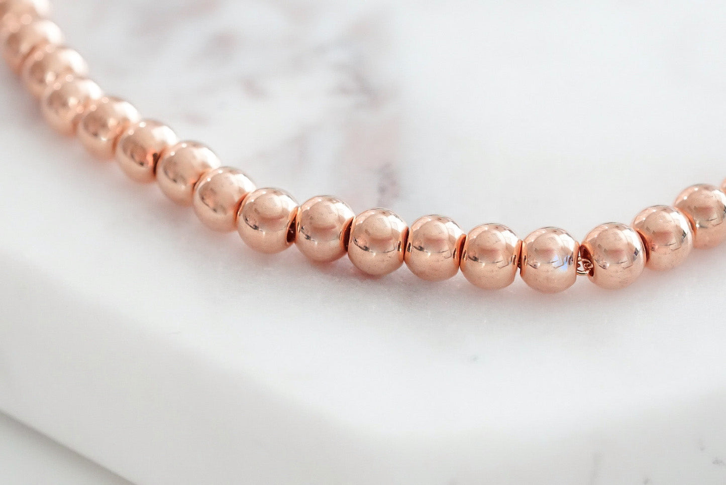 Nixie Collection - Rose Gold Bracelet 4mm