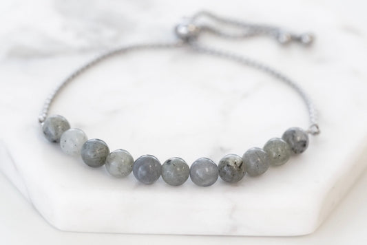 Nixie Collection - Silver Haze Bracelet 6mm