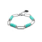 Niya Collection - Silver Mint Bracelet