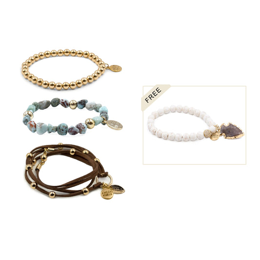 Santa Fe Bracelet Stack