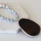 Onyx Collection - Silver Pepper Necklace