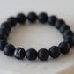 Orbit Collection - Coal Bracelet 10mm