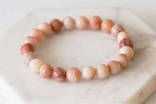 Orbit Collection - Old Rose Bracelet 8mm