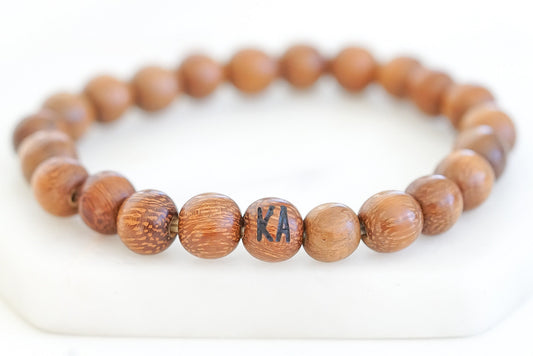 Orbit Collection - Timber Bracelet 8mm