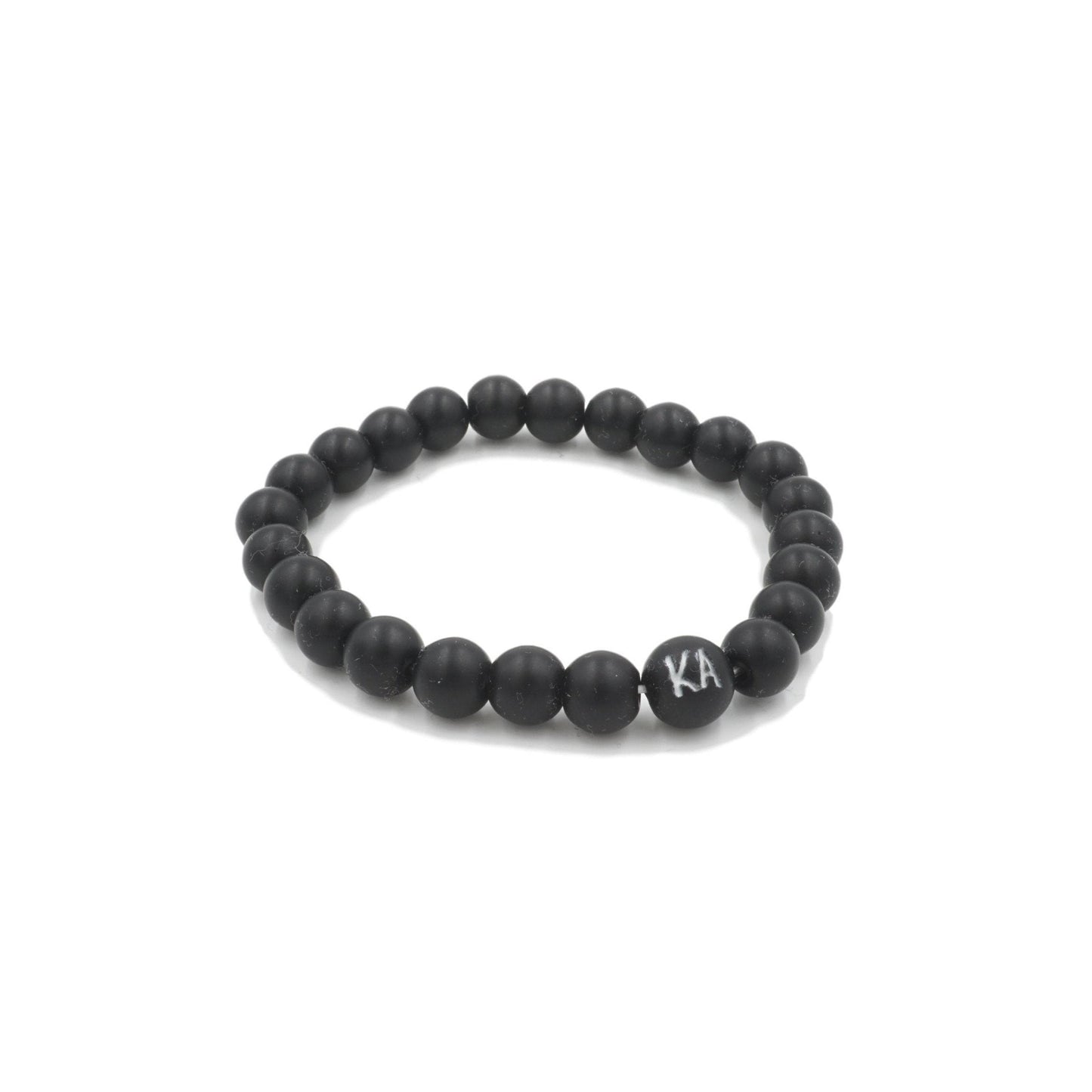 Orbit Collection - Coal Bracelet 8mm