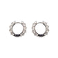 Paloma Collection - Silver Pearl Earrings