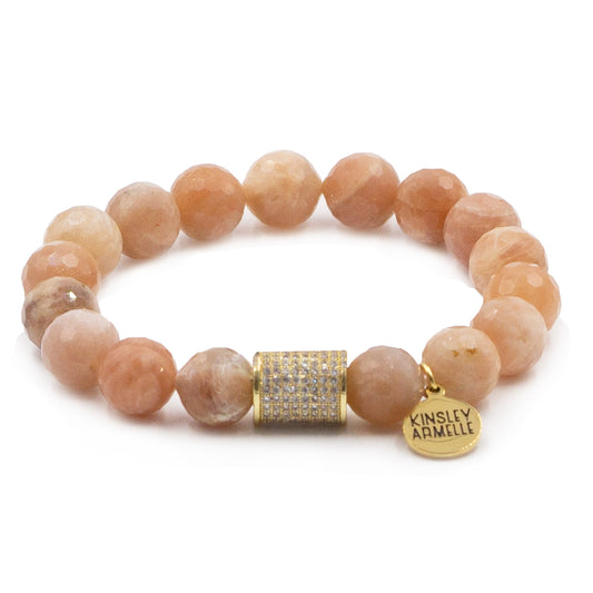 Paved Collection - Old Rose Bracelet 10mm