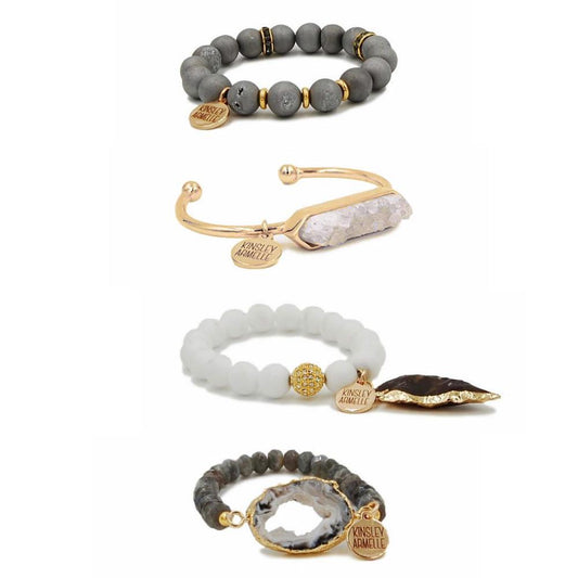 Pebble Bracelet Stack